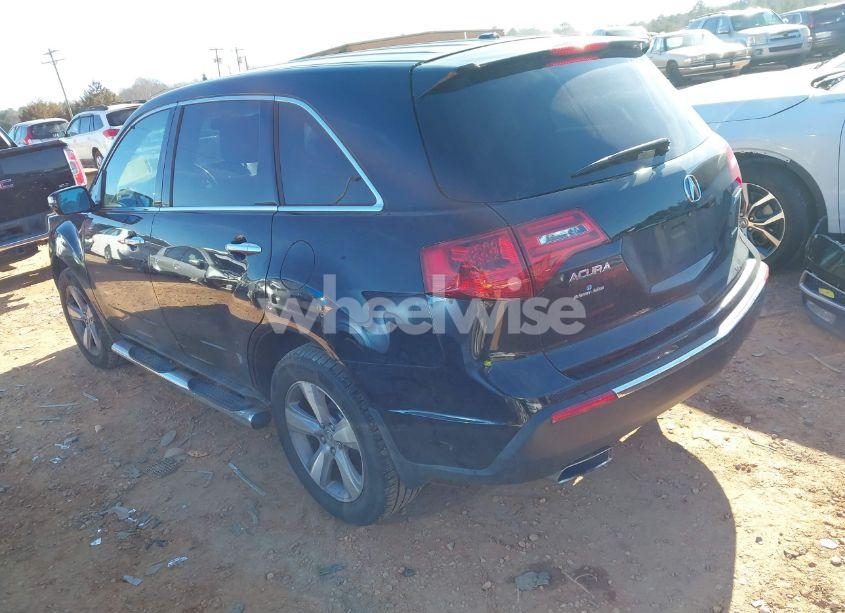 Photo 3 of 2012 Acura Mdx TECHNOLOGY PACKAGE (VIN 2HNYD2H35CH504331)