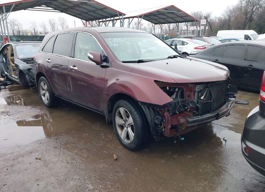 2012 Acura Mdx TECHNOLOGY PACKAGE (VIN 2HNYD2H35CH544313) main photo
