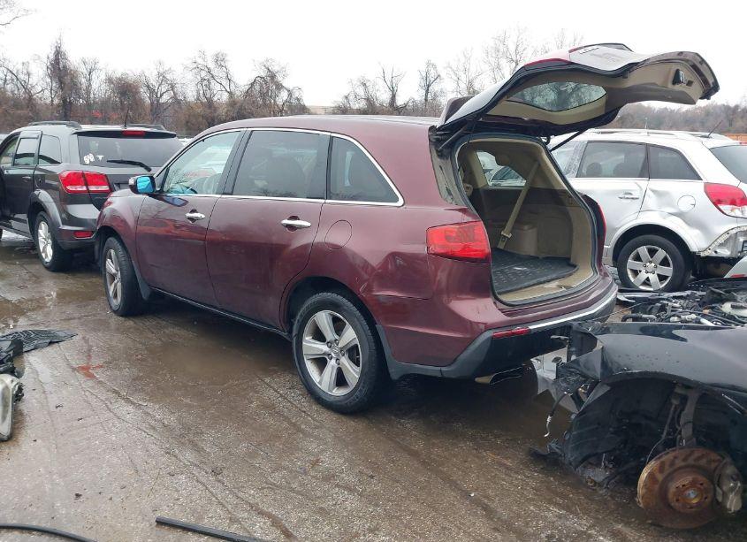 Photo 3 of 2012 Acura Mdx TECHNOLOGY PACKAGE (VIN 2HNYD2H35CH544313)
