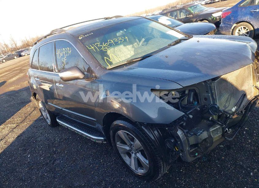 2012 Acura Mdx TECHNOLOGY PACKAGE (VIN 2HNYD2H36CH510526) main photo