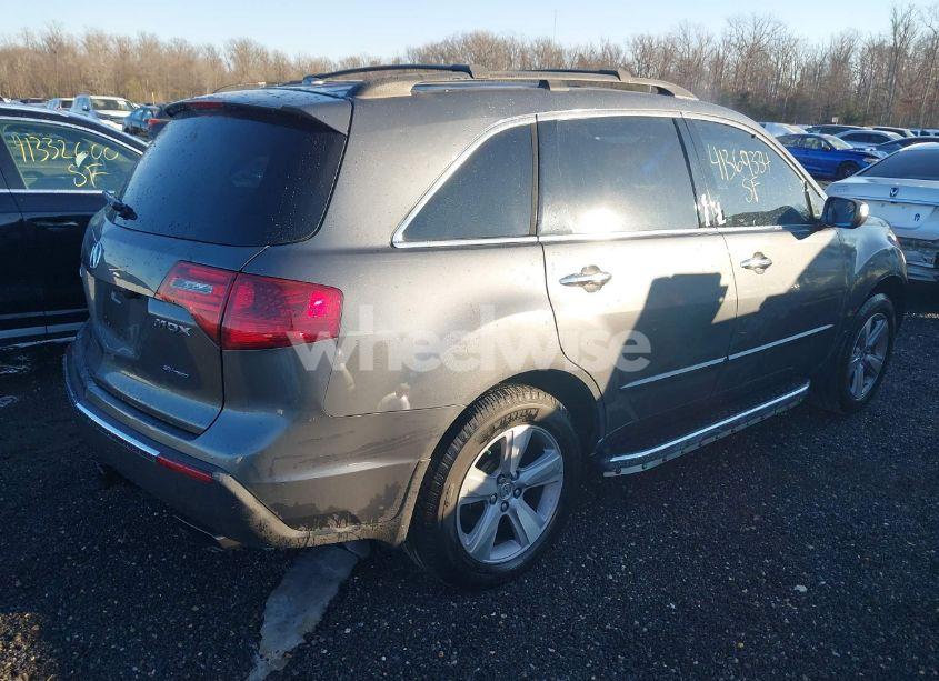 Photo 4 of 2012 Acura Mdx TECHNOLOGY PACKAGE (VIN 2HNYD2H36CH510526)