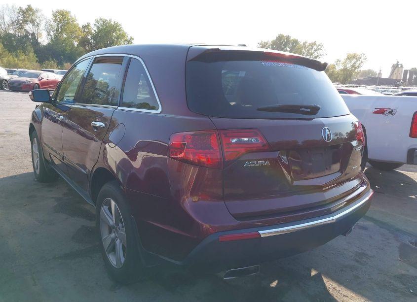 Photo 3 of 2012 Acura Mdx TECHNOLOGY PACKAGE (VIN 2HNYD2H36CH520568)