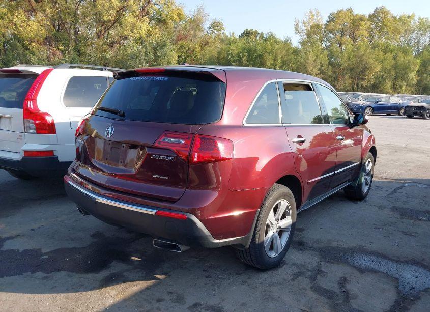Photo 4 of 2012 Acura Mdx TECHNOLOGY PACKAGE (VIN 2HNYD2H36CH520568)