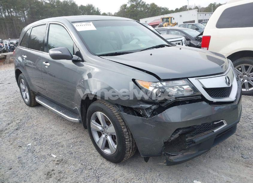 2012 Acura Mdx TECHNOLOGY PACKAGE (VIN 2HNYD2H36CH547768) main photo