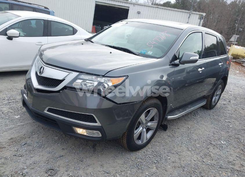 Photo 2 of 2012 Acura Mdx TECHNOLOGY PACKAGE (VIN 2HNYD2H36CH547768)