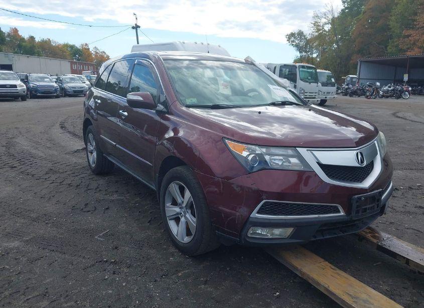 2012 Acura Mdx TECHNOLOGY PACKAGE (VIN 2HNYD2H37CH518277) main photo