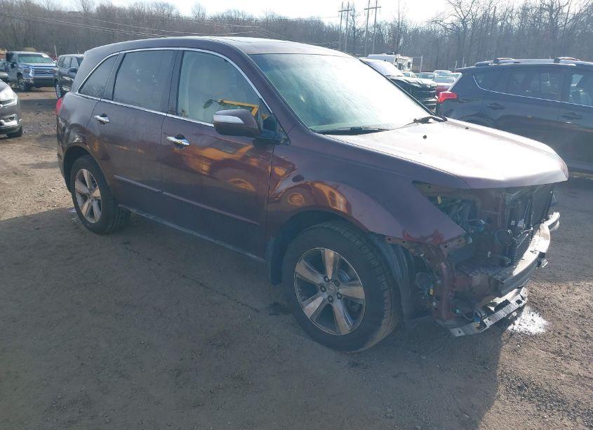2012 Acura Mdx TECHNOLOGY PACKAGE (VIN 2HNYD2H37CH530848) main photo
