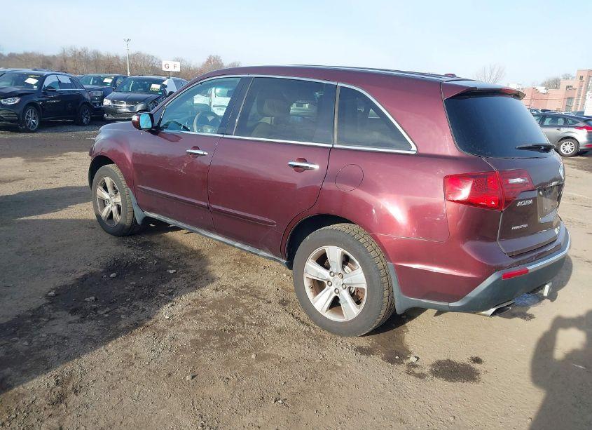 Photo 3 of 2012 Acura Mdx TECHNOLOGY PACKAGE (VIN 2HNYD2H37CH530848)