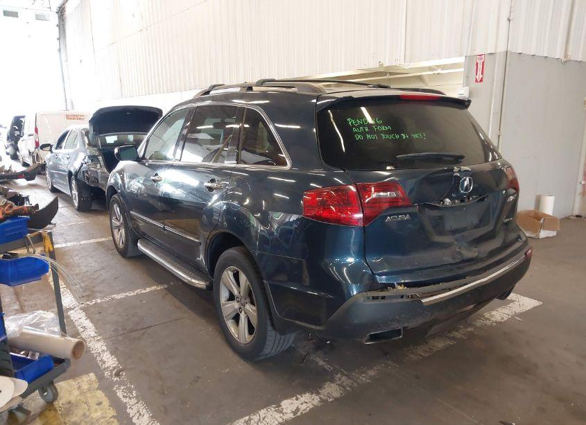 Photo 3 of 2012 Acura Mdx TECHNOLOGY PACKAGE (VIN 2HNYD2H37CH539677)