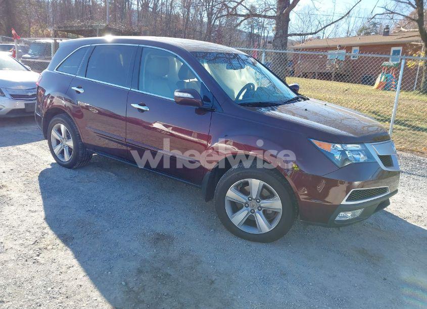 2013 Acura Mdx TECHNOLOGY PACKAGE (VIN 2HNYD2H37DH505577) main photo