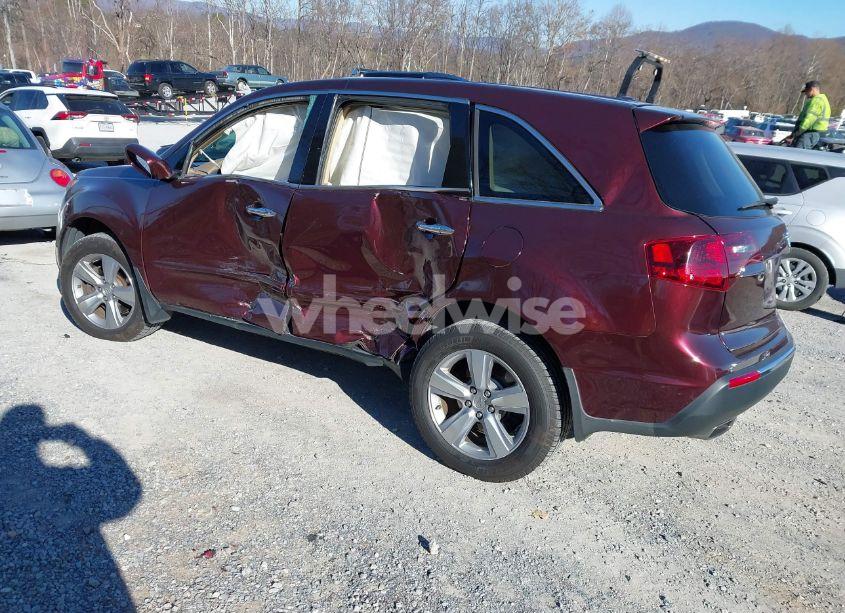 Photo 3 of 2013 Acura Mdx TECHNOLOGY PACKAGE (VIN 2HNYD2H37DH505577)