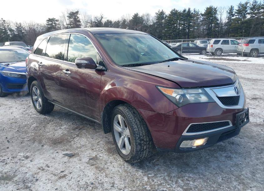 2012 Acura Mdx TECHNOLOGY PACKAGE (VIN 2HNYD2H38CH532687) main photo