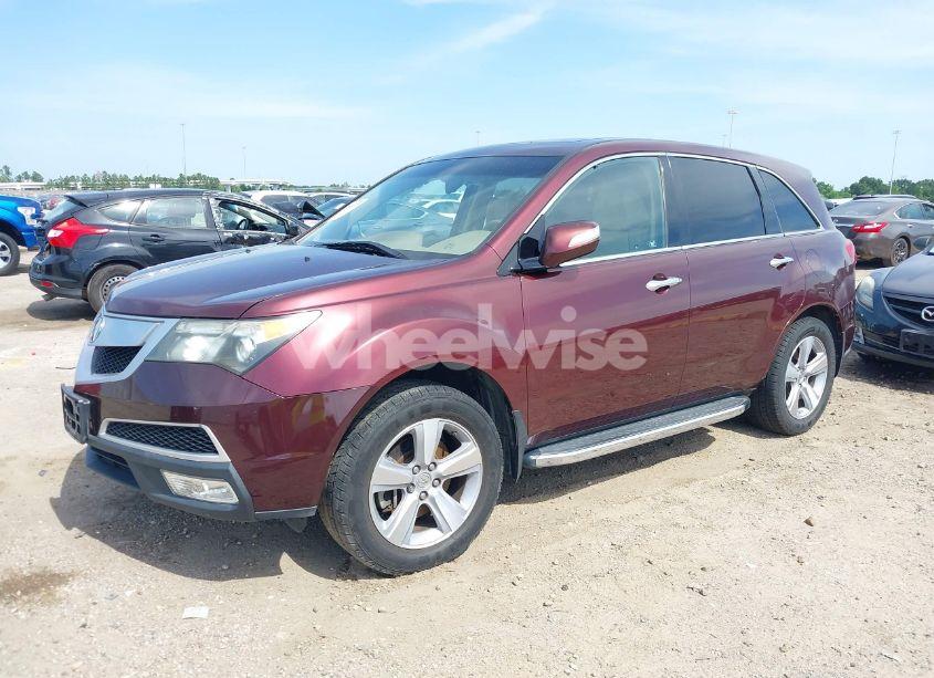 Photo 2 of 2012 Acura Mdx TECHNOLOGY PACKAGE (VIN 2HNYD2H39CH537252)