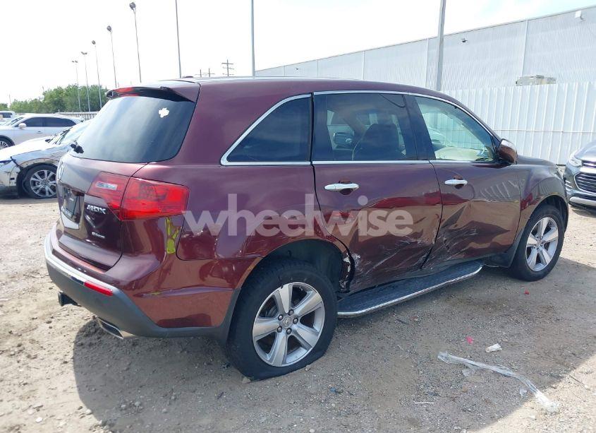 Photo 4 of 2012 Acura Mdx TECHNOLOGY PACKAGE (VIN 2HNYD2H39CH537252)