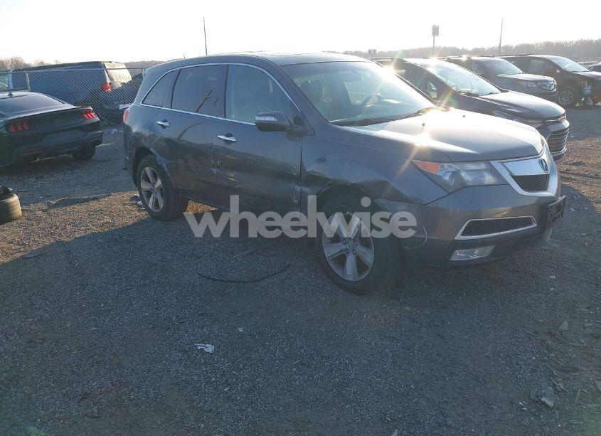 2012 Acura Mdx TECHNOLOGY PACKAGE (VIN 2HNYD2H39CH544072) main photo