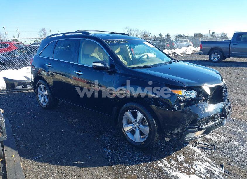 2012 Acura Mdx TECHNOLOGY PACKAGE (VIN 2HNYD2H3XCH514546) main photo
