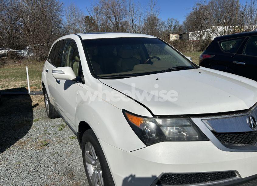 2012 Acura Mdx (VIN 2HNYD2H3XCH524834) main photo
