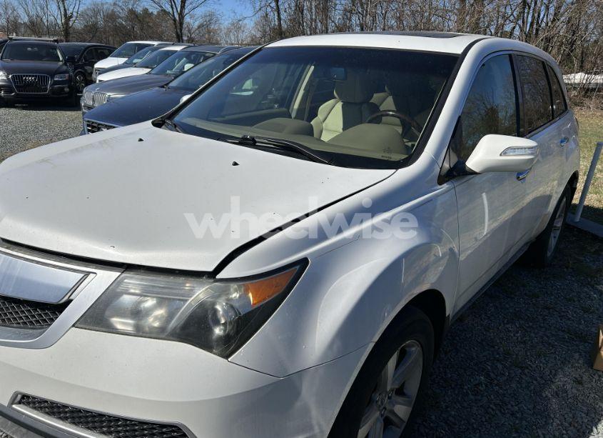 Photo 2 of 2012 Acura Mdx (VIN 2HNYD2H3XCH524834)
