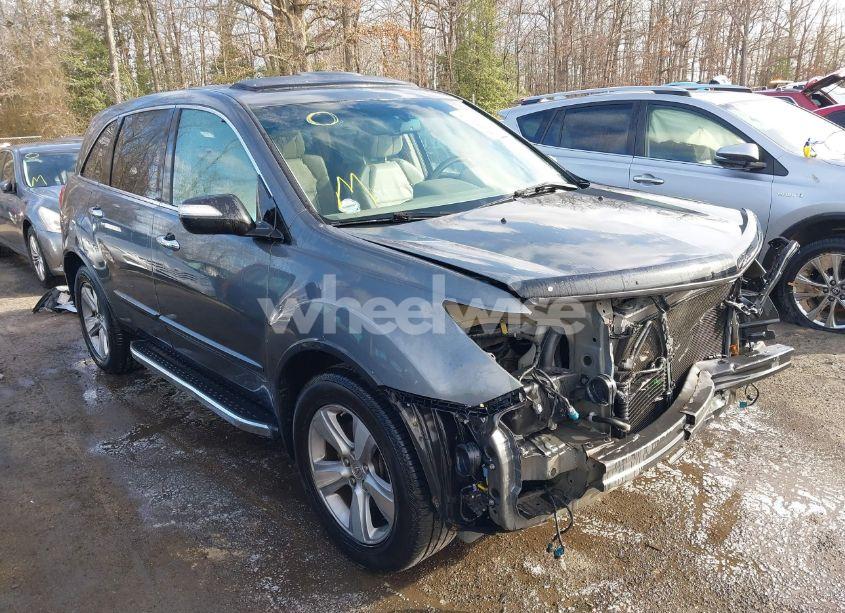 2012 Acura Mdx TECHNOLOGY PACKAGE (VIN 2HNYD2H3XCH535705) main photo