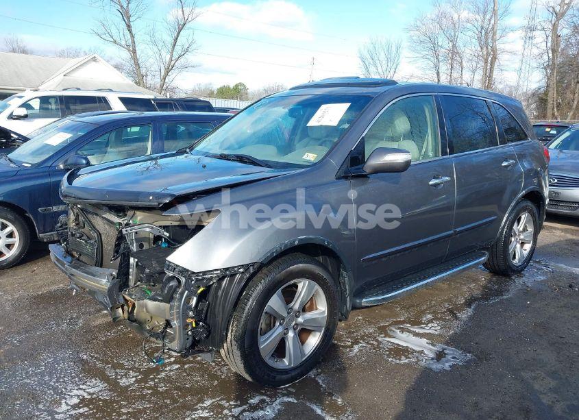 Photo 2 of 2012 Acura Mdx TECHNOLOGY PACKAGE (VIN 2HNYD2H3XCH535705)