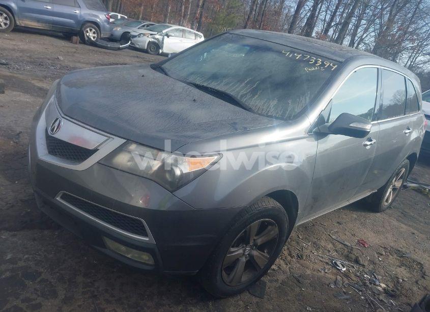 Photo 2 of 2011 Acura Mdx TECHNOLOGY PACKAGE (VIN 2HNYD2H42BH523720)
