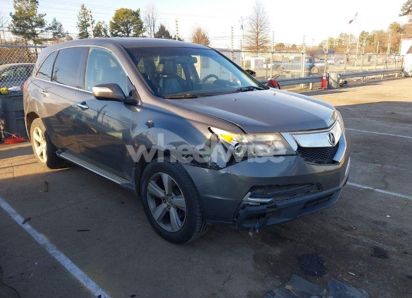 2012 Acura Mdx TECHNOLOGY PACKAGE (VIN 2HNYD2H42CH535934) main photo