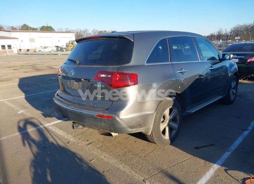 Photo 4 of 2012 Acura Mdx TECHNOLOGY PACKAGE (VIN 2HNYD2H42CH535934)