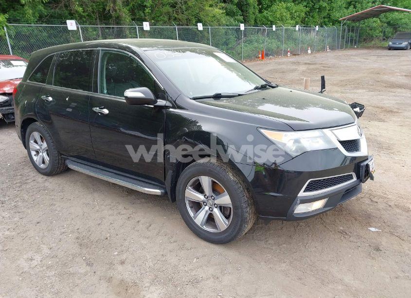 2012 Acura Mdx TECHNOLOGY PACKAGE (VIN 2HNYD2H43CH500531) main photo