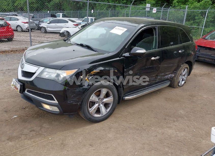 Photo 2 of 2012 Acura Mdx TECHNOLOGY PACKAGE (VIN 2HNYD2H43CH500531)