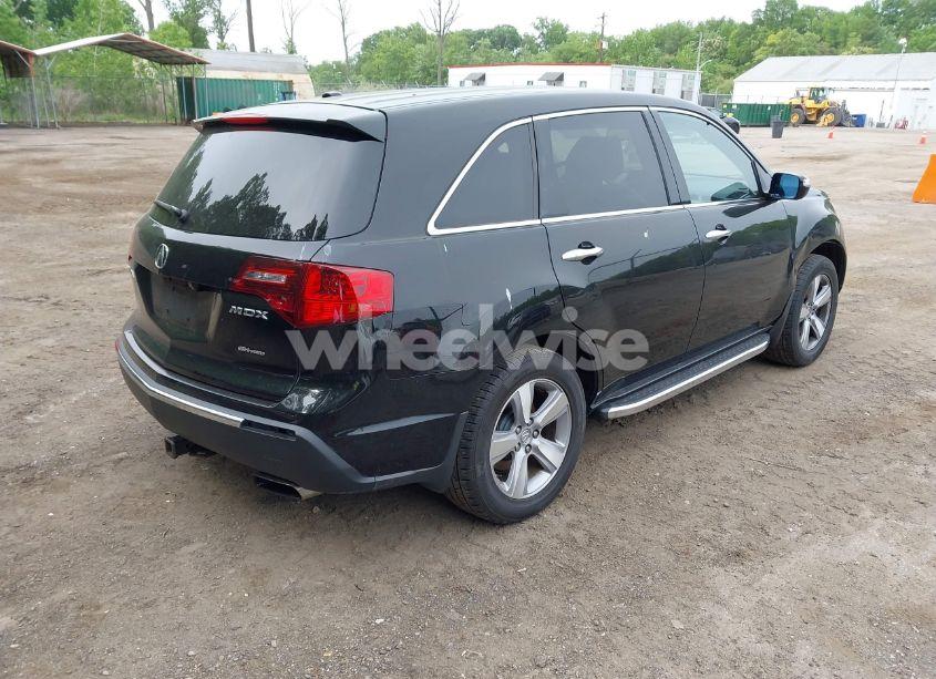 Photo 4 of 2012 Acura Mdx TECHNOLOGY PACKAGE (VIN 2HNYD2H43CH500531)