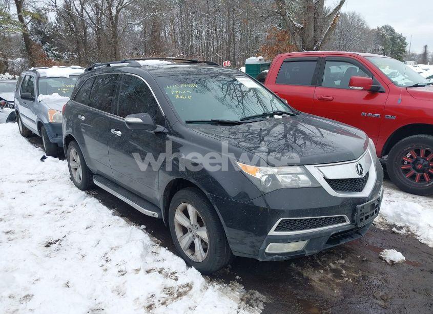 2011 Acura Mdx TECHNOLOGY PACKAGE (VIN 2HNYD2H44BH504425) main photo