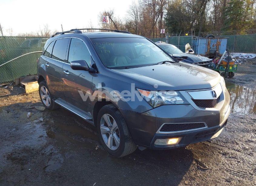 2011 Acura Mdx TECHNOLOGY PACKAGE (VIN 2HNYD2H45BH504787) main photo