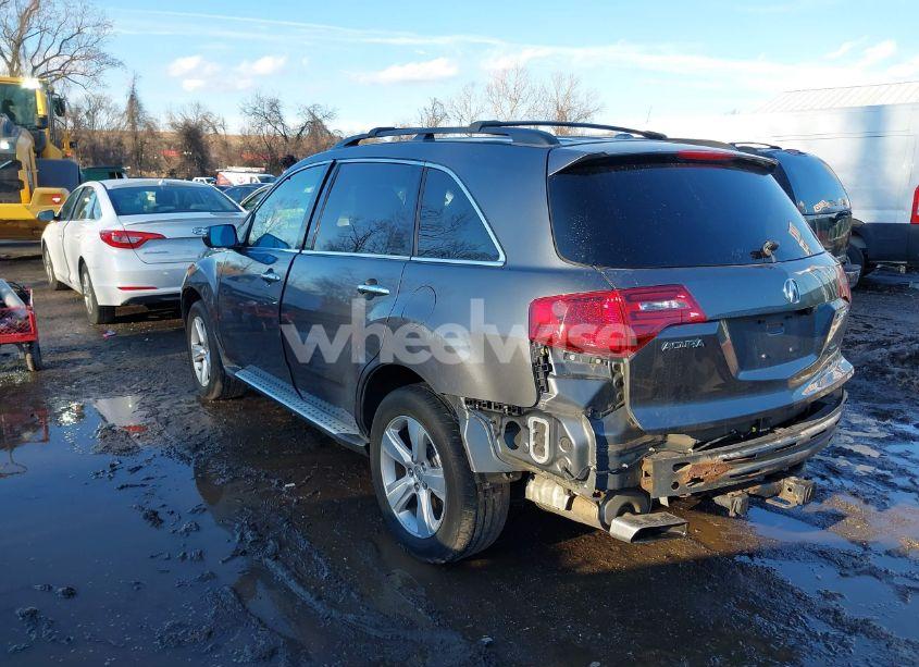 Photo 3 of 2011 Acura Mdx TECHNOLOGY PACKAGE (VIN 2HNYD2H45BH504787)