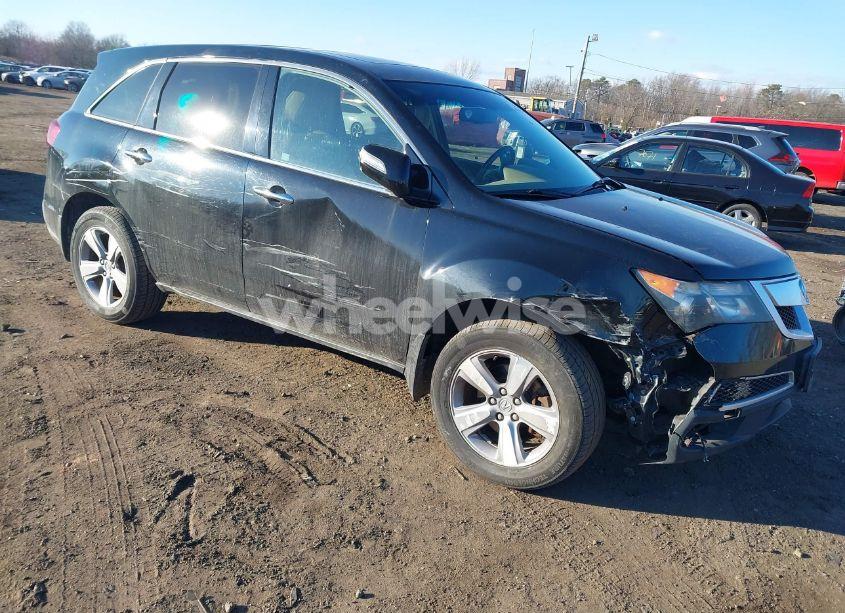 2012 Acura Mdx TECHNOLOGY PACKAGE (VIN 2HNYD2H45CH534955) main photo