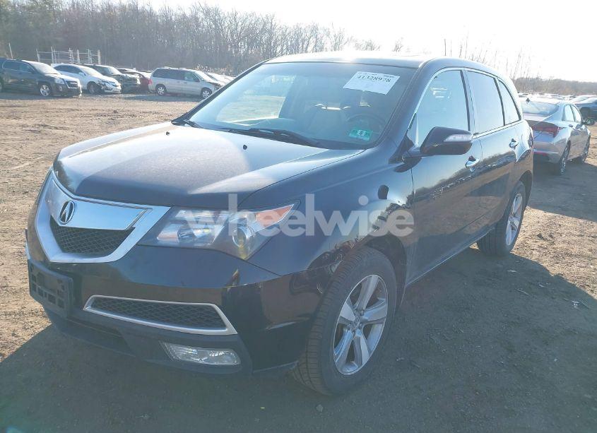 Photo 2 of 2012 Acura Mdx TECHNOLOGY PACKAGE (VIN 2HNYD2H45CH534955)
