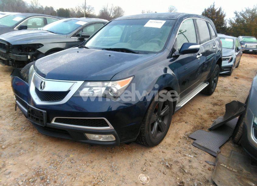 Photo 2 of 2012 Acura Mdx TECHNOLOGY PACKAGE (VIN 2HNYD2H47CH534844)