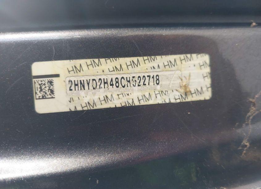 Photo 9 of 2012 Acura Mdx TECHNOLOGY PACKAGE (VIN 2HNYD2H48CH522718)