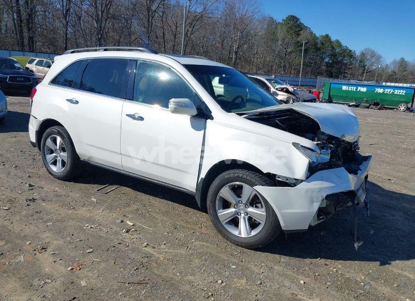 2012 Acura Mdx TECHNOLOGY PACKAGE (VIN 2HNYD2H48CH545920) main photo