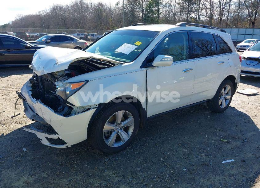 Photo 2 of 2012 Acura Mdx TECHNOLOGY PACKAGE (VIN 2HNYD2H48CH545920)
