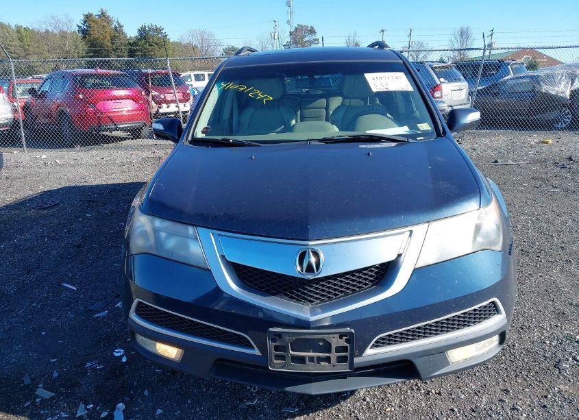 Photo 12 of 2011 Acura Mdx TECHNOLOGY PACKAGE (VIN 2HNYD2H4XBH505918)