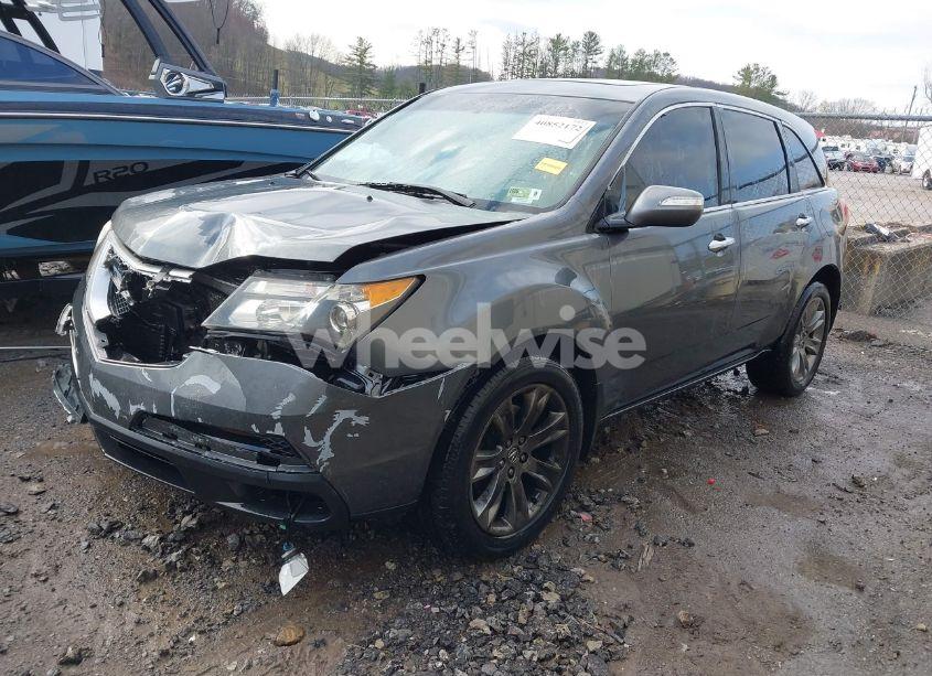 Photo 2 of 2011 Acura Mdx ADVANCE PACKAGE (VIN 2HNYD2H51BH519814)
