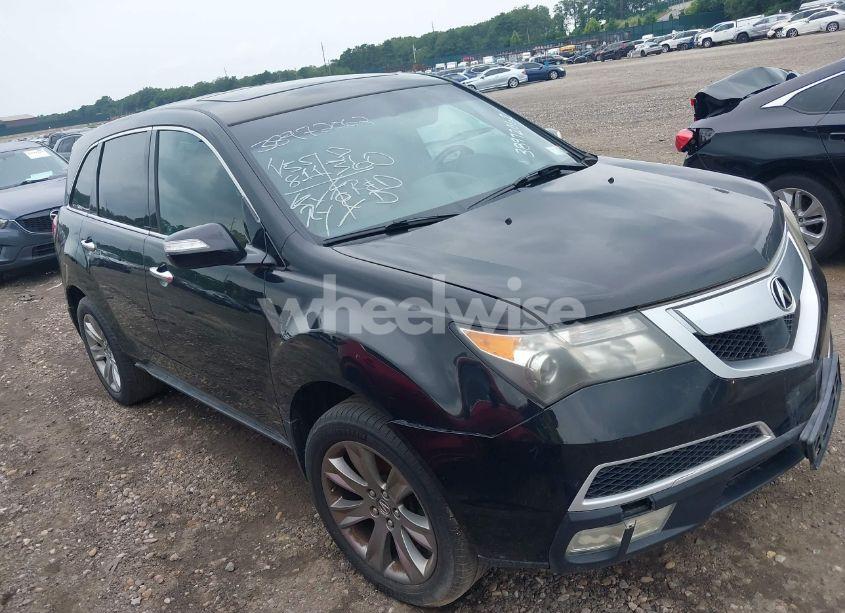 2011 Acura Mdx ADVANCE PACKAGE (VIN 2HNYD2H56BH525558) main photo