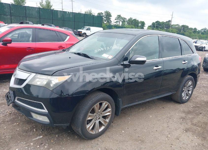 Photo 2 of 2011 Acura Mdx ADVANCE PACKAGE (VIN 2HNYD2H56BH525558)