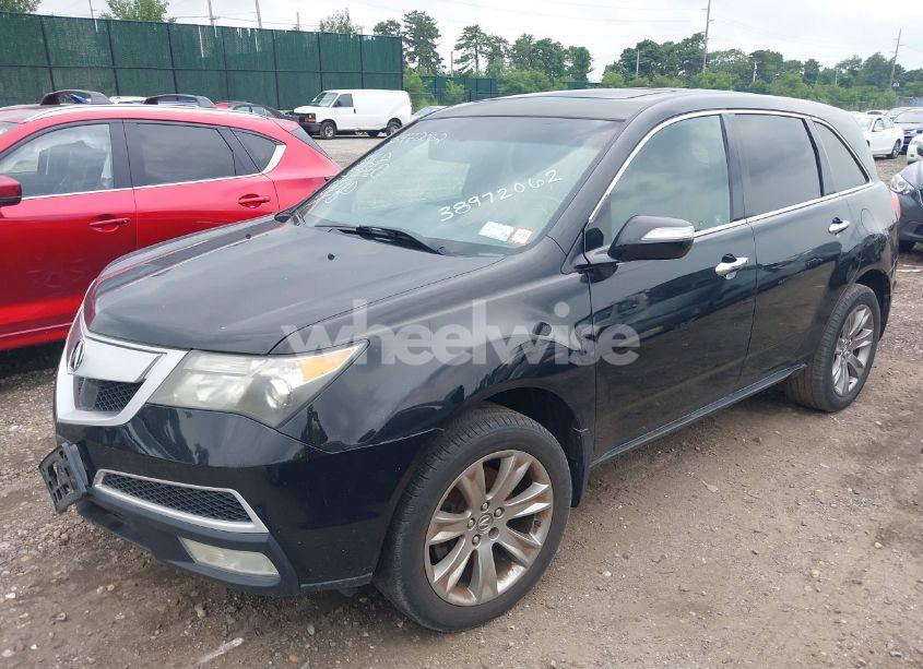 Photo 6 of 2011 Acura Mdx ADVANCE PACKAGE (VIN 2HNYD2H56BH525558)