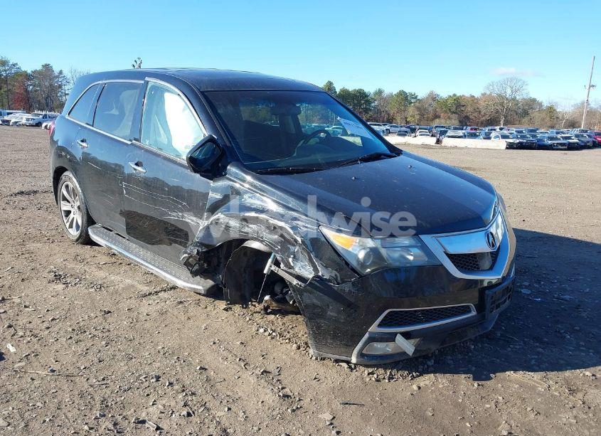 2011 Acura Mdx ADVANCE PACKAGE (VIN 2HNYD2H57BH545883) main photo