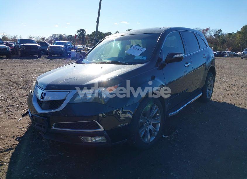 Photo 2 of 2011 Acura Mdx ADVANCE PACKAGE (VIN 2HNYD2H57BH545883)
