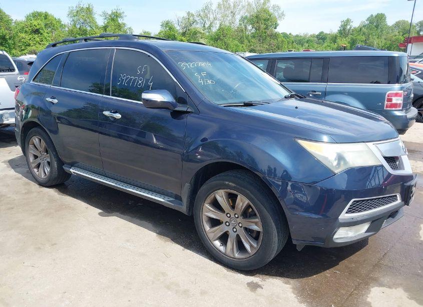 2011 Acura Mdx ADVANCE PACKAGE (VIN 2HNYD2H59BH538479) main photo
