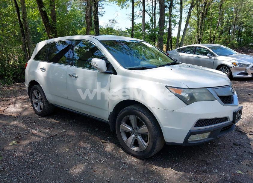 2011 Acura Mdx TECHNOLOGY PACKAGE (VIN 2HNYD2H61BH529655) main photo