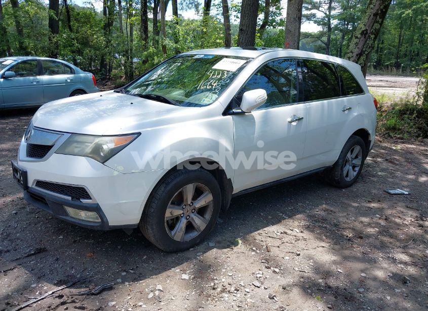 Photo 2 of 2011 Acura Mdx TECHNOLOGY PACKAGE (VIN 2HNYD2H61BH529655)