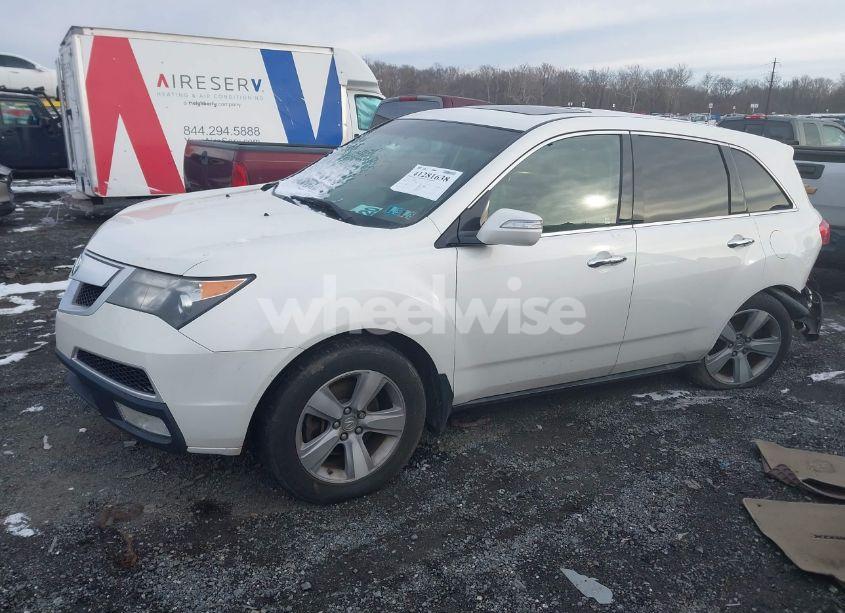 Photo 2 of 2011 Acura Mdx TECHNOLOGY PACKAGE (VIN 2HNYD2H61BH536721)